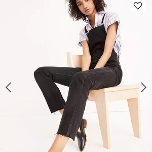 Madewell Skinny Overalls in Lunar Wash Size L